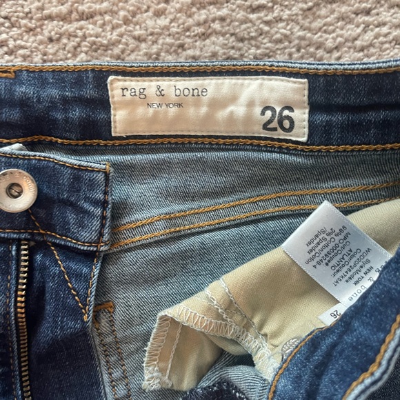 Rag & Bone High Waist Straight Leg jeans - Picture 5 of 7